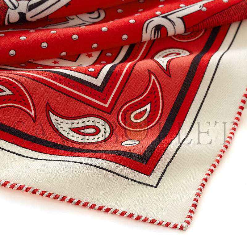 HERMES MORS A JOUETS BANDANA SHAWL 140 H244354S (135*136cm)